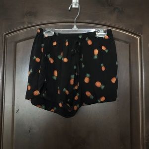 Brandy Melville Pineapple Shorts